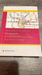 Boek privaat recht, Enlèvement ou Envoi, Utilisé, Enseignement supérieur professionnel, Intersentia