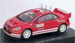 AUTOART SCALEXTRIC 13605 PEUGEOT 307 WRC MONTE CARLO 2005, Autres marques, Circuit, Enlèvement ou Envoi, Électrique
