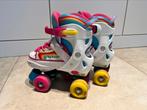 Rolschaatsen kinderen Optimum Rainbow maat 32-35, Kinderen en Baby's, Speelgoed | Buiten | Rolschaatsen, Ophalen, Zo goed als nieuw