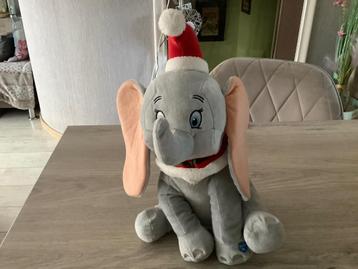 Disney Dumbo pluche Kerst character (32 cm) (Geluid) beschikbaar voor biedingen