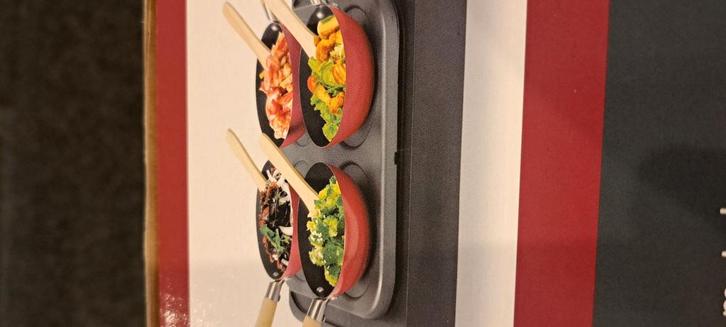 party wok en pannenkoekenset, Elektronische apparatuur, Grillplaten, Nieuw, Ophalen