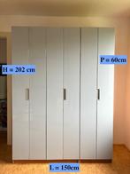 Armoire-penderie Ikea modèle Pax, Comme neuf, Avec espace de penderie, 100 à 150 cm, 200 cm ou plus