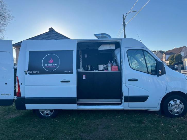 Renault Master omgebouwd naar Foodtruck, Caravans en Kamperen, Mobilhomes, Particulier, Koelkast, Ophalen