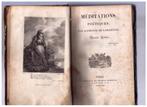 Méditations poétiques, A. Lamartine - Charles Gosselin 1826, Antiquités & Art, Alphonse de Lamartine, Enlèvement ou Envoi