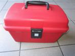 Mooie beauty case met cijferslot, Handtassen en Accessoires, Beautycases, Ophalen, Zo goed als nieuw, Rood, Hardcase