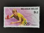Belgie 1988 - sport - Olympische Spelen Seoul - tafeltennis, Postzegels en Munten, Ophalen of Verzenden, Gestempeld, Olympische Spelen