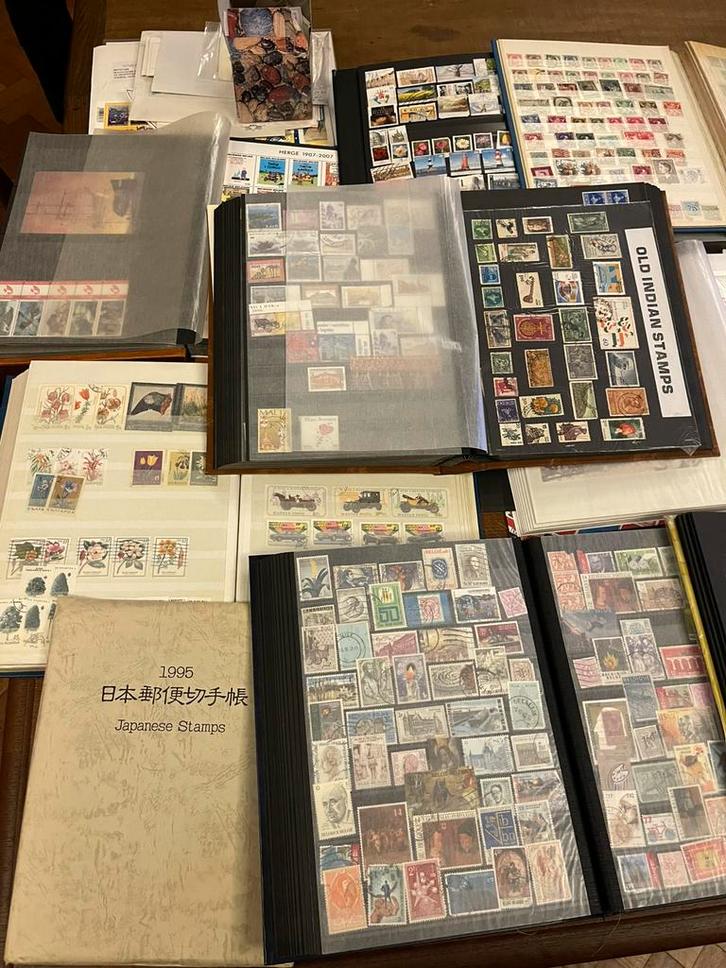 Grote postzegel verzameling, Postzegels en Munten, Postzegels | Volle albums en Verzamelingen, Ophalen