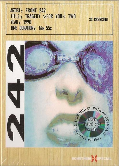 FRONT 242 TRAGEDY FOR YOU TOO LIMITED MINI CD IN WOODEN BOX, Cd's en Dvd's, Cd's | Overige Cd's, Nieuw in verpakking, Verzenden