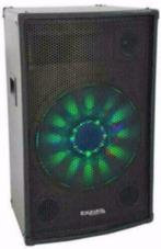 Ibiza X-LED12 Speaker met RGB Led B-2188, Audio, Tv en Foto, Luidsprekerboxen, Ophalen of Verzenden, Nieuw, Overige typen
