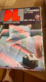 Drap plat 240/310 plus 2 taies 63/63 et le drap housse 140/1, Huis en Inrichting, Slaapkamer | Beddengoed, Overige kleuren, Overige typen