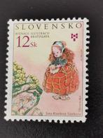 Slovakije 2003 - biënnale Bratislava - boekillustratie, Ophalen of Verzenden, Overige landen, Gestempeld