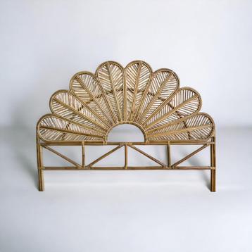 Handmade rieten hoofdbord / bedhoofd / bedboard, Ophalen, Nieuw