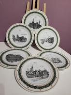 6 assiettes de Gand - Porcelaine de Swaenepoel, Antiquités & Art, Enlèvement