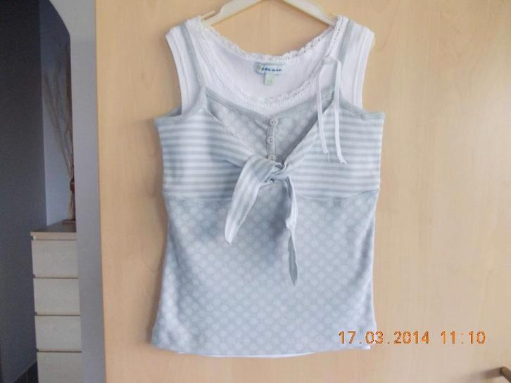 Setje Terre Bleue met 3 stuks of 5 stuks.  maat 128., Kinderen en Baby's, Kinderkleding | Maat 128, Zo goed als nieuw, Meisje