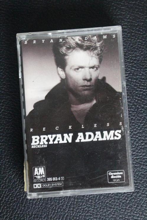 Bryan Adams - Reckless, CD & DVD, Cassettes audio, Utilisé, Pré-enregistrées, Envoi