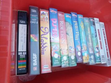 Cassettes originales VHS Disney VHS