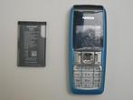 Nokia 2310 GSM avec accessoires, Télécoms, Bleu, Utilisé, Clavier physique, Sans abonnement