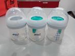Philips Avent babyflessen van 125 ml, set van 3, Ophalen of Verzenden, Gebruikt, Overige typen