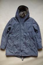 Grijze parka met pels en kap van Only (maat L), Enlèvement ou Envoi, Comme neuf, Taille 42/44 (L), Gris