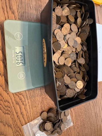5,23kg munten 20ct beschikbaar voor biedingen