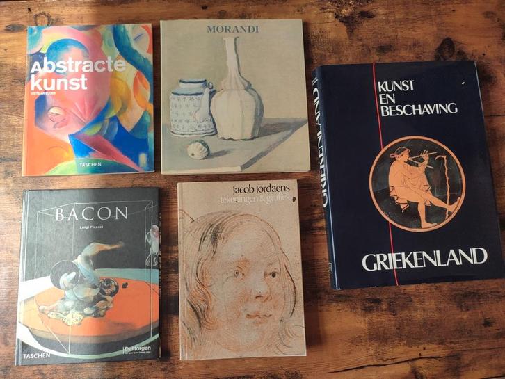Kunstboeken – Abstracte kunst, Bacon, Morandi,..., Boeken, Kunst en Cultuur | Beeldend, Zo goed als nieuw, Ophalen of Verzenden