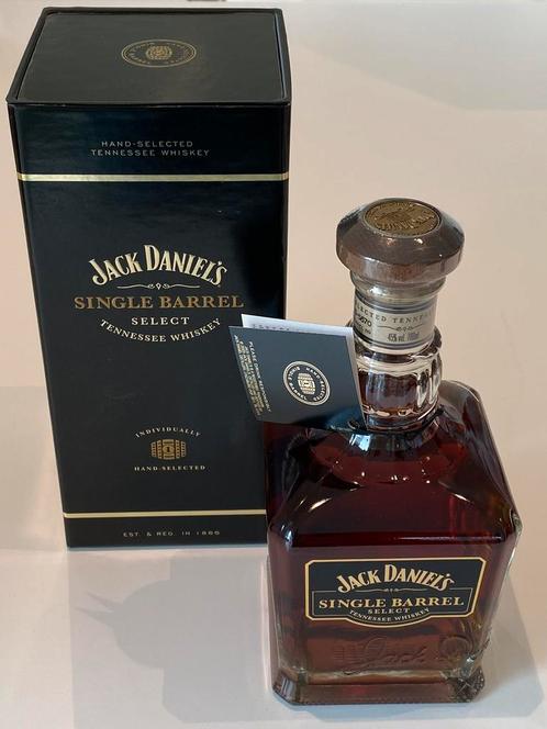 JACK DANIELS single bartel select whiskey - 12 years - 70cl, Verzamelen, Wijnen, Nieuw, Overige typen, Vol, Ophalen