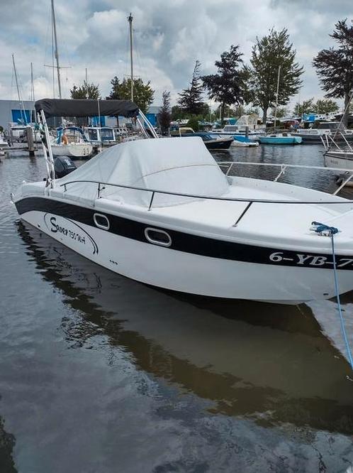 Saver750WA met mercury 250pk, Watersport en Boten, Speedboten, Zo goed als nieuw, 6 meter of meer, Benzine, 200 pk of meer, Polyester