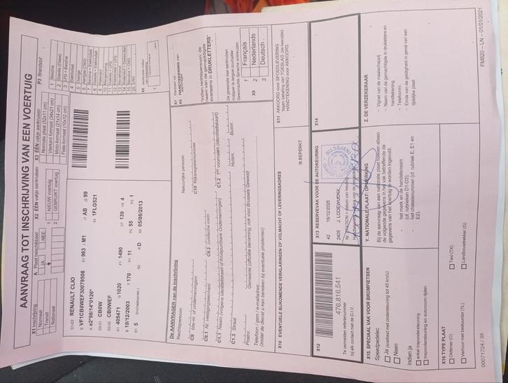 Renault clio 1.2l benzine gekeured voor verkoop, Autos, Renault, Particulier, Clio