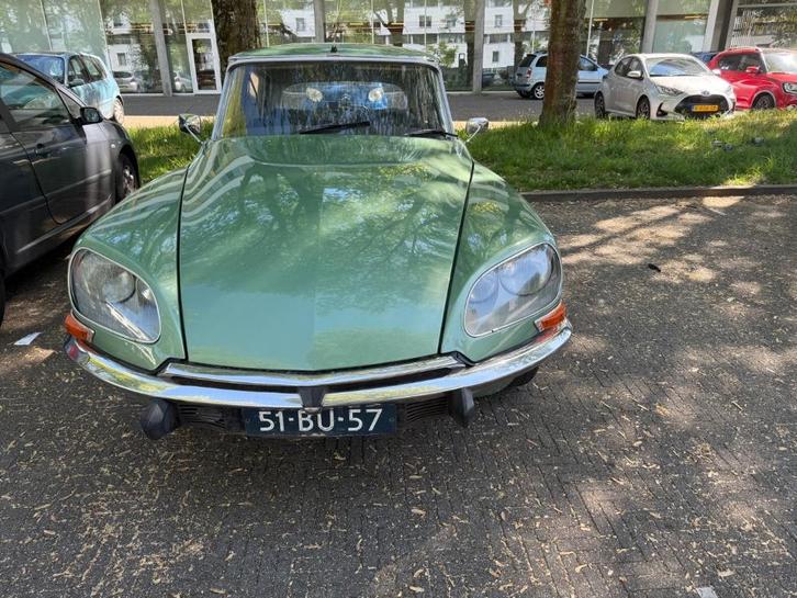 DS 23 citroen Pallas van eerste eigenaar inzeer mooie staat, Autos, Citroën, Particulier, DS, Intérieur cuir, Peinture métallisée