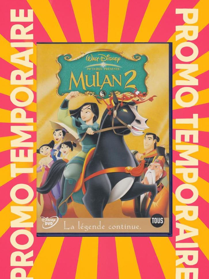 Mulan 2 (De missie van de keizer) | Disney | 871187597 | B1, Cd's en Dvd's, Dvd's | Tekenfilms en Animatie, Verzenden