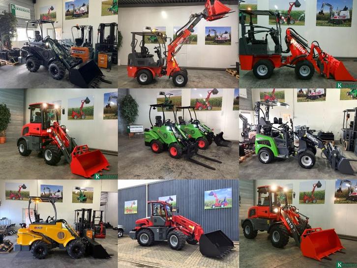 Diverse knikladers wielladers kniklader te koop, Zakelijke goederen, Machines en Bouw | Kranen en Graafmachines, Wiellader of Shovel