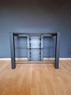 TV meubel, Huis en Inrichting, Gebruikt, Glas, Minder dan 100 cm, Modern