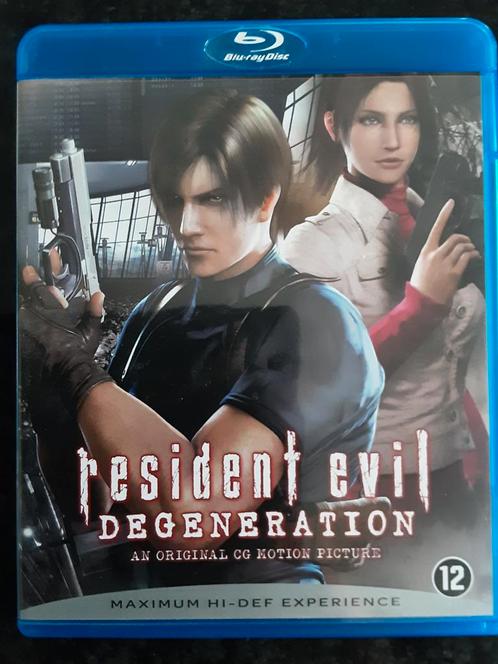 Resident Evil Degeneration blu ray NL FR, Cd's en Dvd's, Blu-ray, Zo goed als nieuw, Science Fiction en Fantasy, Ophalen of Verzenden