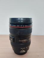 Canon EF 24-105mm f/4L IS USM, Lentille standard, Utilisé, Enlèvement ou Envoi, Zoom