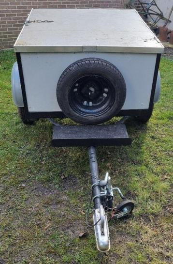 Bagagewagen met afsluitbare deksel, Auto diversen, Aanhangers en Bagagewagens, Ophalen, Zo goed als nieuw