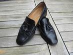 Zwarte Instappers met kwastjes maat 41, Kleding | Heren, Schoenen, Loafers, Zwart, Ophalen of Verzenden, Gedragen
