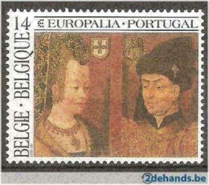 Belgie 1991 - Yvert/OBP 2409 - Europalia 91 - Portugal (PF), Postzegels en Munten, Postzegels | Europa | België, Postfris, Kunst