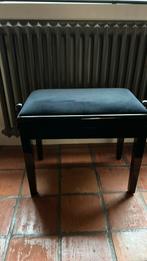 Piano kruk, Muziek en Instrumenten, Piano's, Ophalen, Zo goed als nieuw, Zwart, Piano