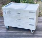 Chariot à outils mobile, plan de travail en acier de 4 mm, Bricolage & Construction, Enlèvement, Comme neuf, 70 à 120 cm