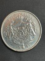 Vier Belga 1931, Postzegels en Munten, Ophalen of Verzenden, Losse munt