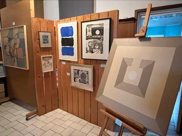 Stockverkoop schilderijen belgische kunst beschikbaar voor biedingen