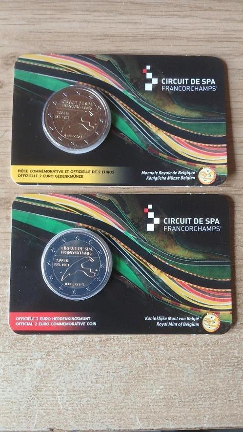 2 € commémo Belgique 2025 "circuit de Spa Francorchamps", Postzegels en Munten, Munten | Europa | Euromunten, Losse munt, 2 euro