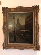 Kerk van Sint Gillis/Brussel, Antiek en Kunst, Kunst | Schilderijen | Klassiek, Ophalen