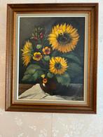 Schilderij zonnebloemen