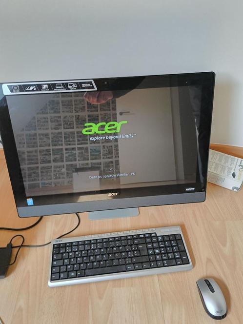 All in one Acer Z3-615 Touchscreen PC, Informatique & Logiciels, Ordinateurs de bureau, Utilisé, 2 à 3 Ghz, HDD, 8 GB, Enlèvement