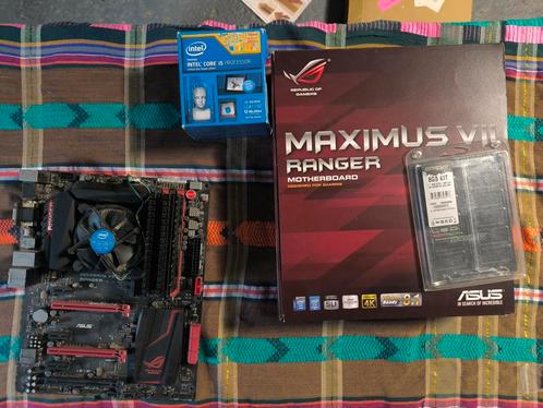 Carte mère Asus + Intel i5 4690k 16gb ram, Computers en Software, Moederborden, Gebruikt, Intel, DDR3, Ophalen of Verzenden