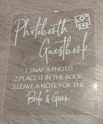 Staander plexi photobooth guestbook huwelijk, Ophalen