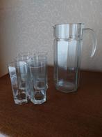 Carafe en verre avec 6 verres, Enlèvement