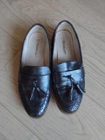 Lederen damesmoccasins maat 40 - DAMART, Ophalen, Blauw, Instappers, Zo goed als nieuw
