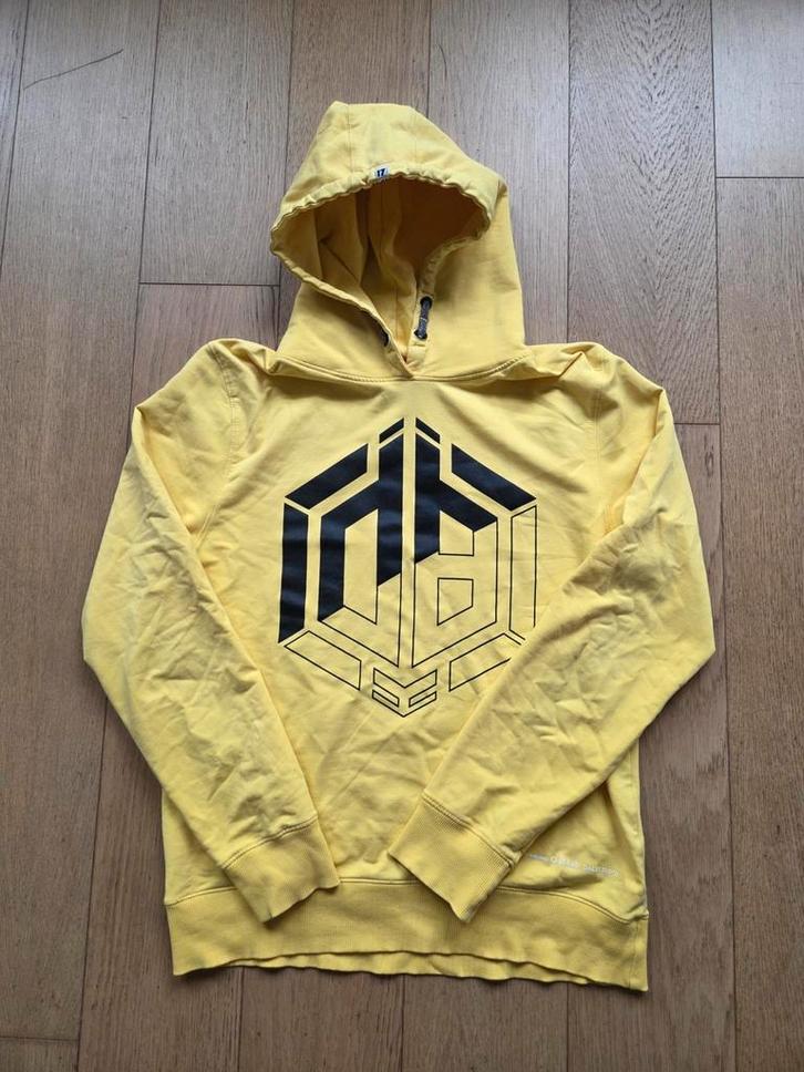 Mooie gele hoodie vingino maat 176 of 16 jaar, Kinderen en Baby's, Kinderkleding | Maat 176, Zo goed als nieuw, Jongen, Trui of Vest